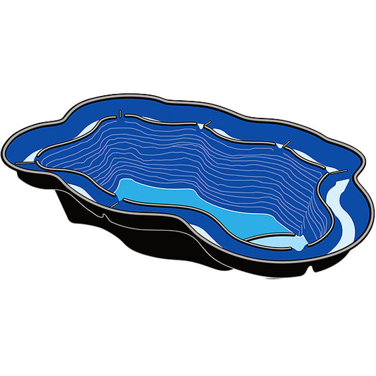 Teichschale Iris SIII, Fertigteich, Teich, Gartenteich, Fischteich, Teichbau