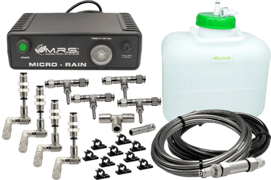 Beregnungsanlage Micro-Rain, Timer u. 4 Keramikdüsen Set