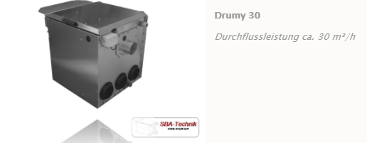 SBA Trommelfilter Drumy 30, Teichfilter, Filtertechnik, Teich