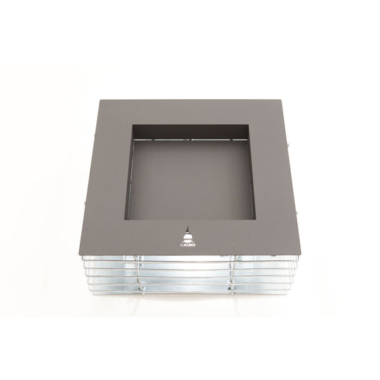 Gabione Feuerschale - Quader, XL H300, Gartendekoration