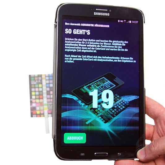 JBL ProScan Wassertest - Smartphone APP