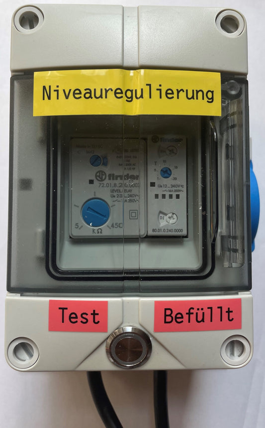 Niveauregulierung Expert, Wasserpegel