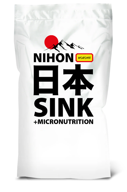 Nihon Koifutter All Season sinkend : 25 Sack à 10Kg