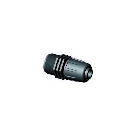 PP Klemmkupplung 16mm x ¾" Außengewinde für Tropfschlauch