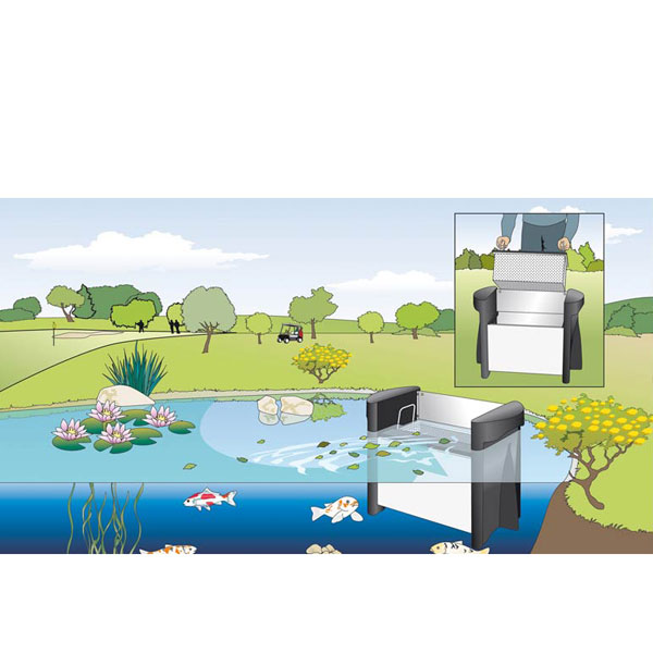 Skimmer Oase Skimmer 250 Size: 78x44x59 cm, floating
