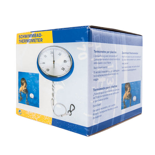 Thermometer schwimmend - Schauglas D=100mm