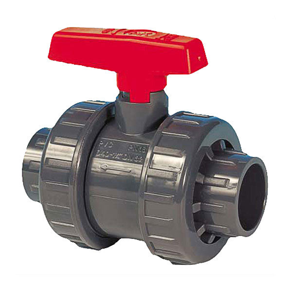 PVC-U Ball Valve 75mm DIN 8063, PN16