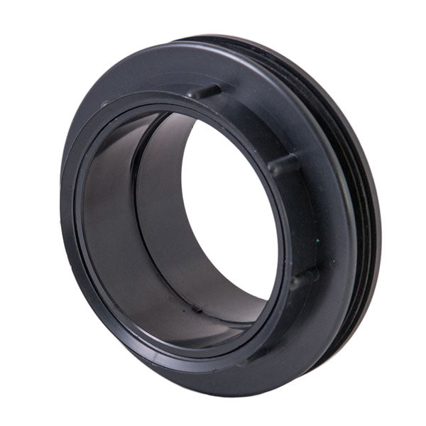 PVC Tank Connector 110mm (Black ABS) Bore 125mm
