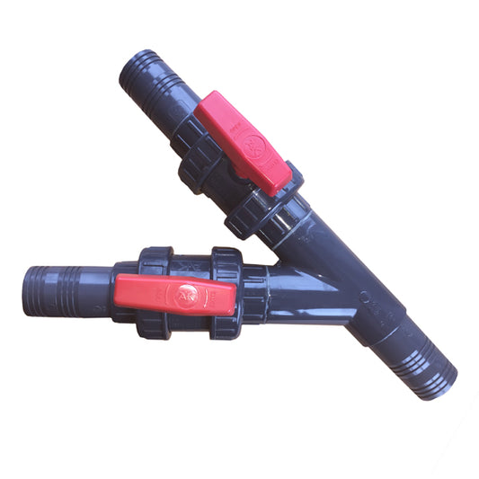 PVC-U T-45° Verteiler 50mm 3 mal Schlauchanschluss 50mm