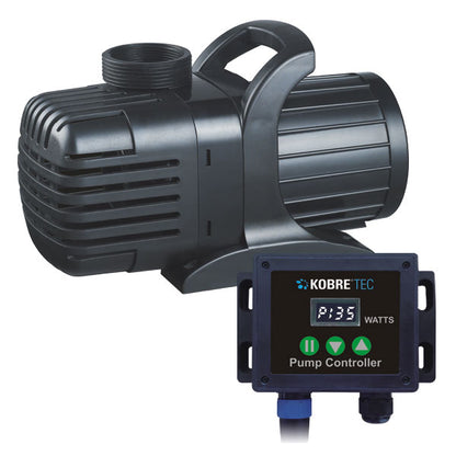 Kobre®Tec Flow Control Pumpe 20000, S-Serie - 24-185 W., Teichpumpe für Schwerkraft Filter