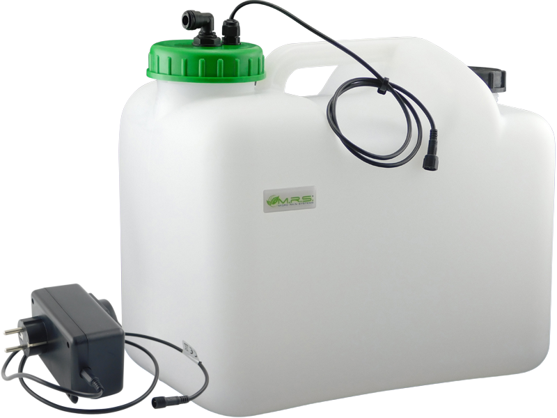 Wassertank 20 Liter Kompakt mit Trockenlaufschutz und Feinfilter