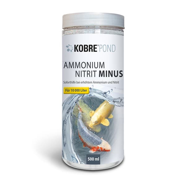 Kobre®Pond Ammonium / Nitrit Minus 500ml baut Nitrit & Ammonium ab