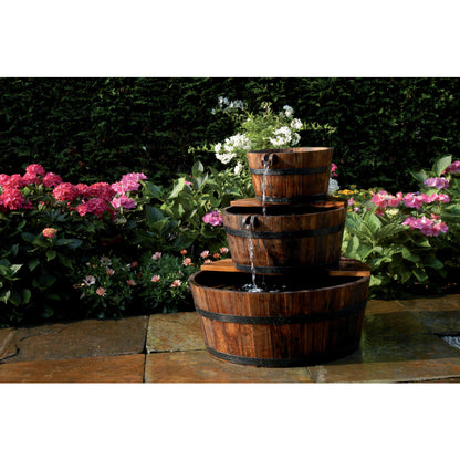 Acqua Arte Set Edinburgh inkl. Pumpe, Outdoor Brunnen, rustikales Wasserspiel