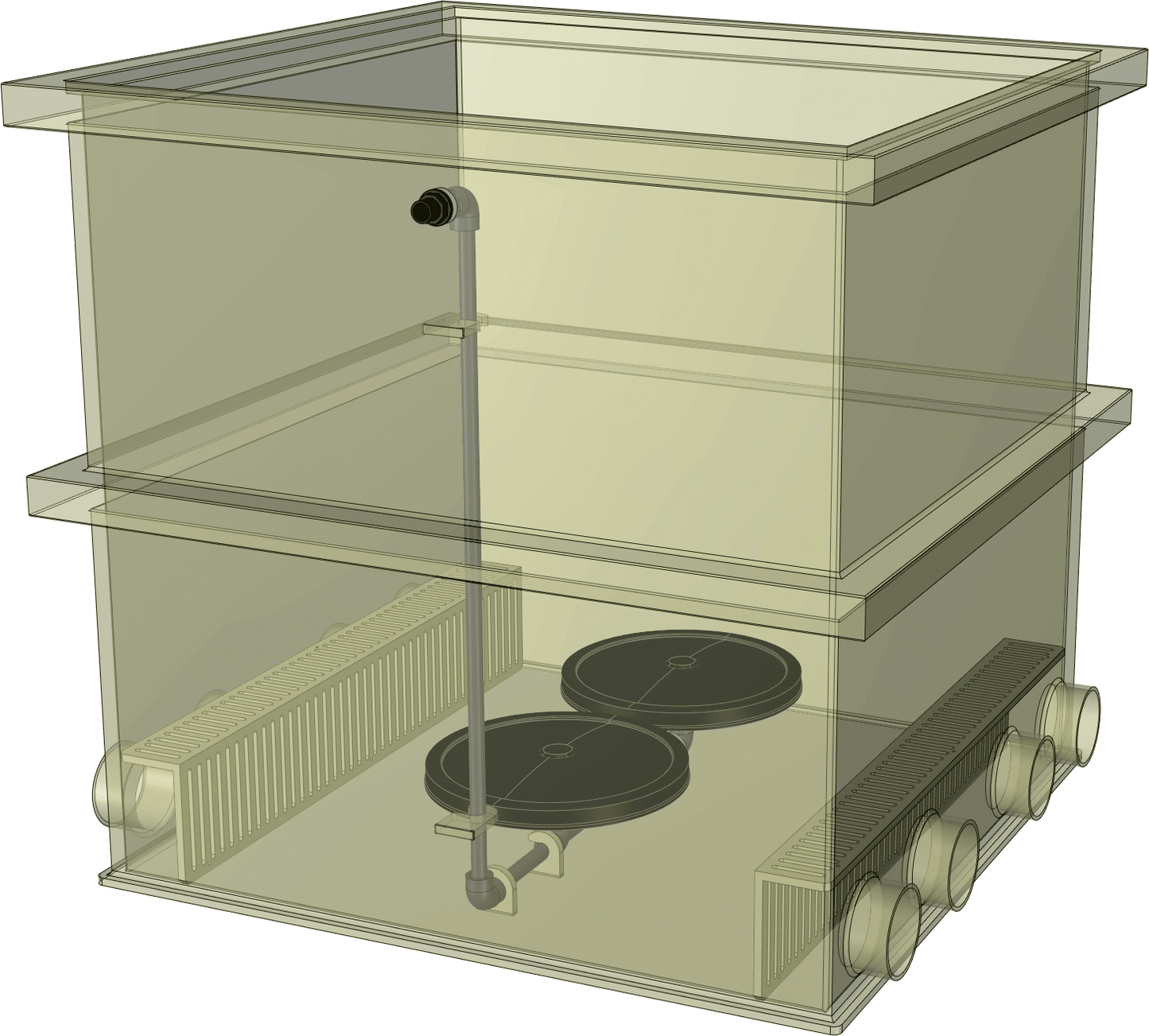 AquaForte BK90 Bio Chamber for Drum Filters