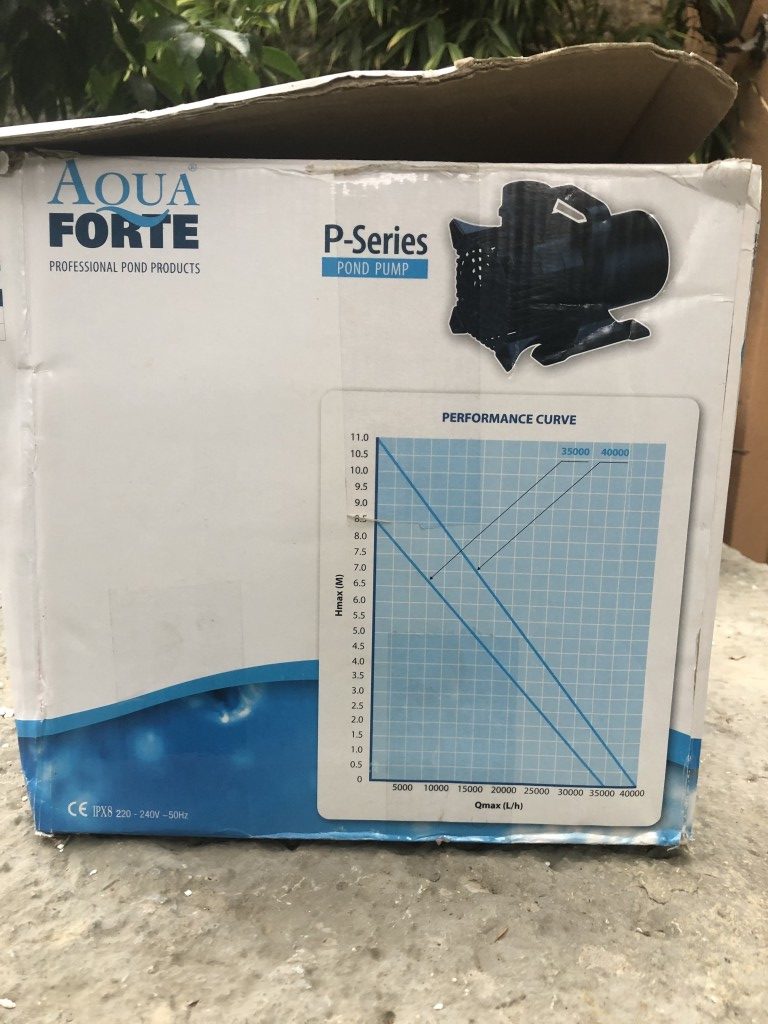 Teichzubehör Occasionen, Aqua Forte Pumpe 40`000