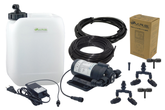 Beregnungsanlage Black-Line DUO mit Doppel-Sprühdüsen