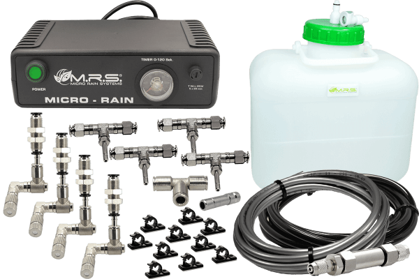 Beregnungsanlage Micro-Rain, Timer u. 4 Keramikdüsen Set