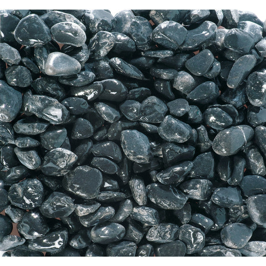 Dekorkies Nero Ebano 3/8mm, dunkle Kieselsteine