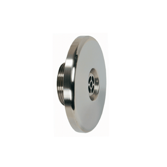 Einlaufdüse mit Gitter 105mm 1½" AG Edelstahl V4A