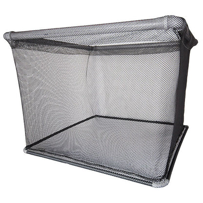 Fischgehege, schwarz, Maschenweite 7mm