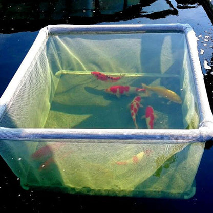 Fischgehege, Maschenweite 7mm