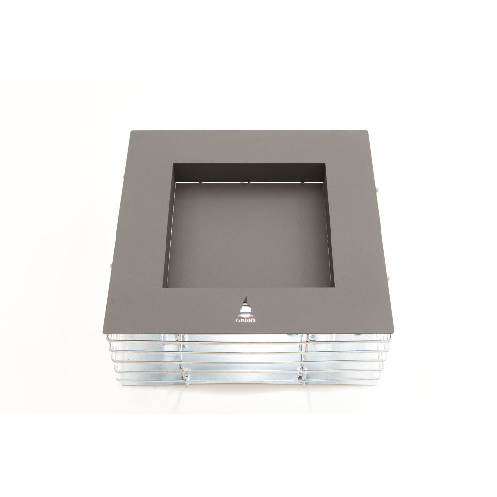 Gabione Feuerschale - Quader, XL H300, Gartendekoration