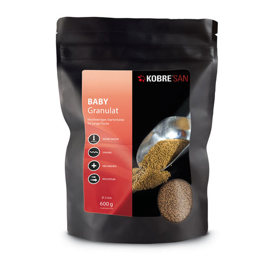 Kobre®San Baby, Granulat (sinkend), Koifutter, Fischfutter, Fütterung
