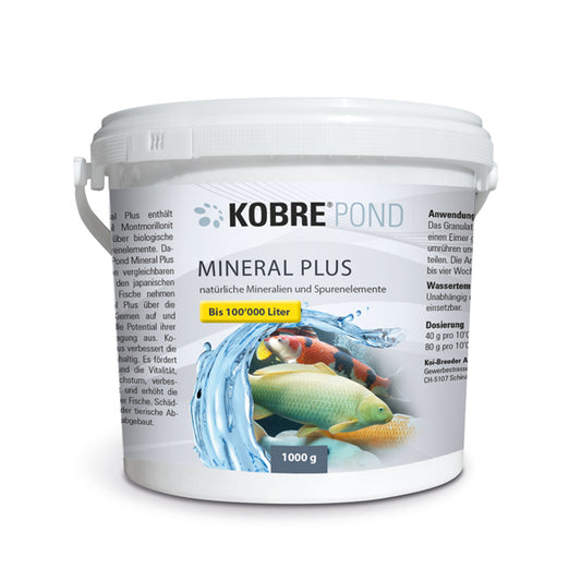 Kobre®Pond Mineral Plus 1 kg pour 100 000 litres