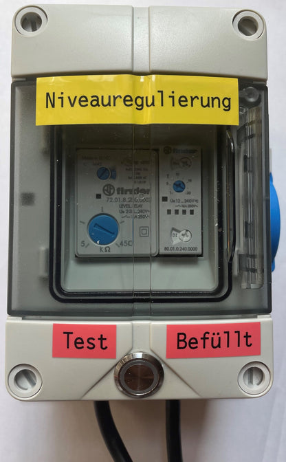 Niveauregulierung Expert, Wasserpegel