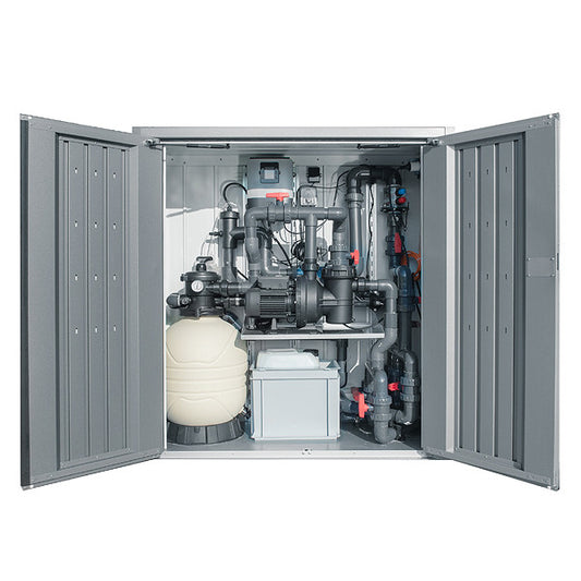 Plug & Swim Compact inkl. Filter für Pool- und Schwimmteiche bis 65'000 Liter