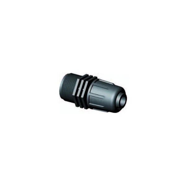 PP Klemmkupplung 16mm x ¾" Außengewinde für Tropfschlauch