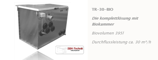 SBA Trommelfilter TR-30 mit Biokammer, Teichfilter, Filtertechnik, Teich