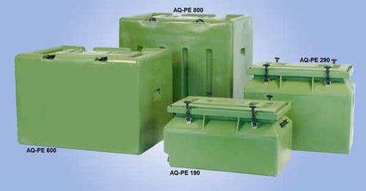 Bacs de transport de poisson AQ-PE non isolés 600 litres