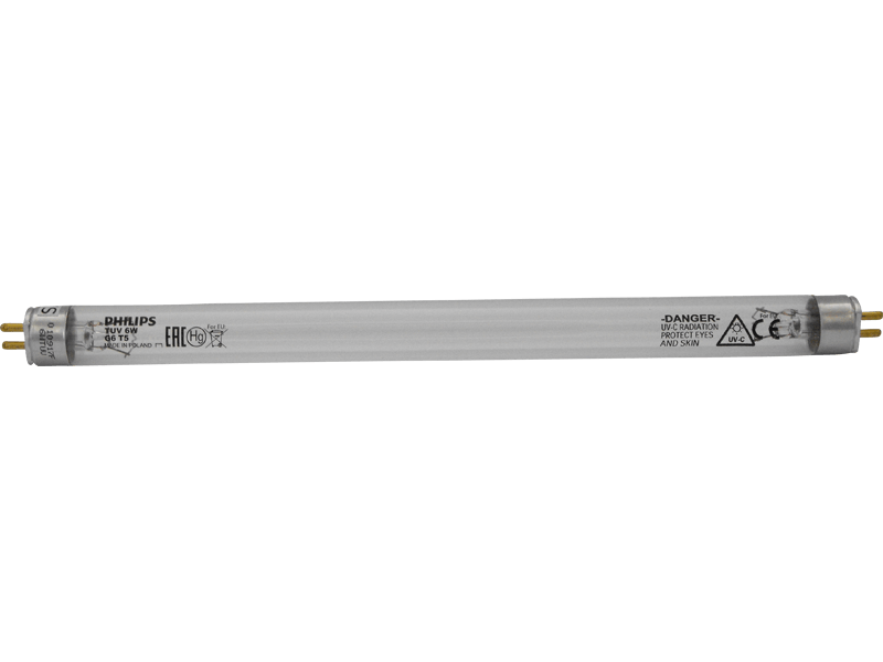UVC Klärer 6 Watt - Edelstahl